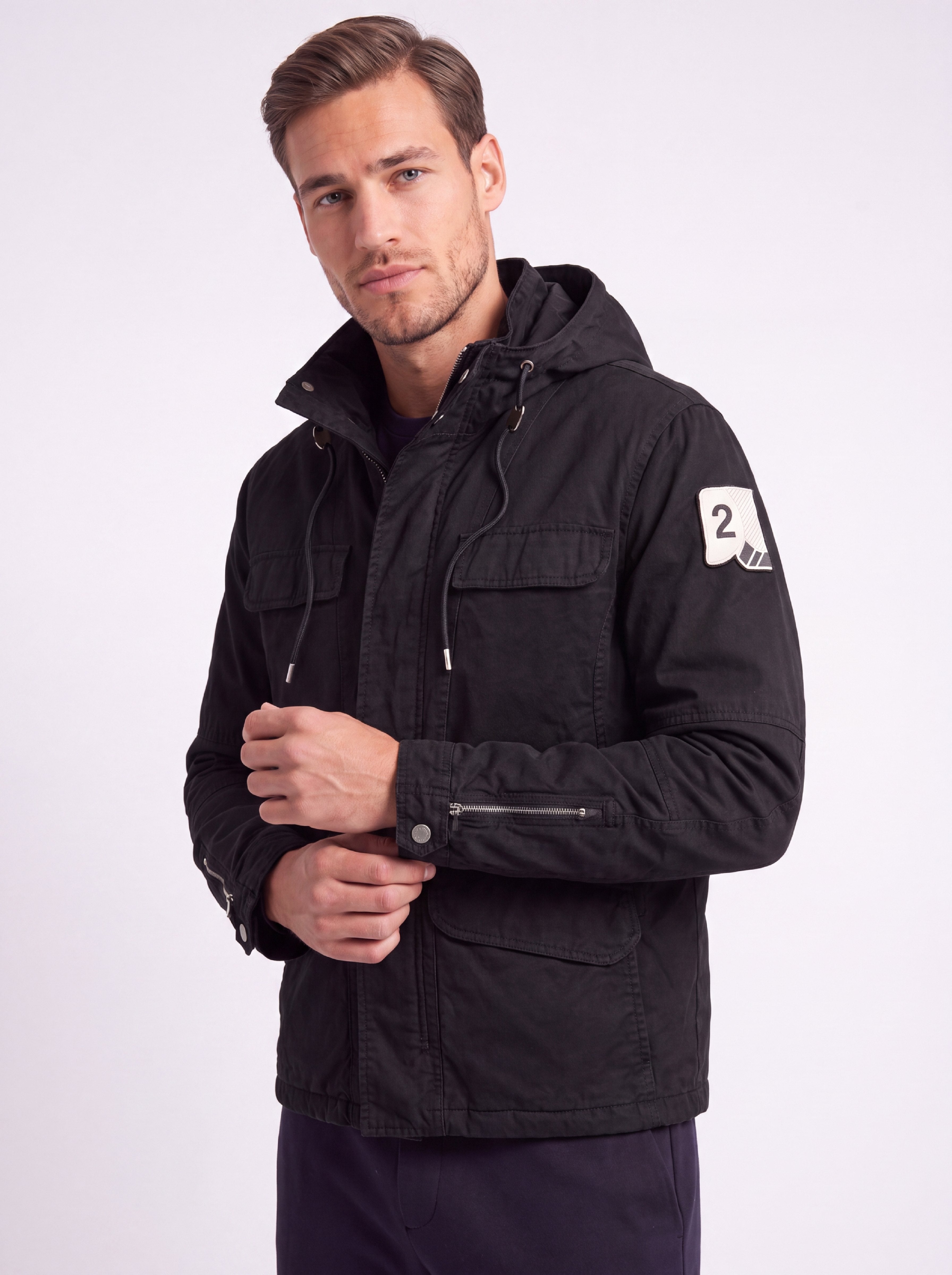 Harmony Field Jacket Jet Black