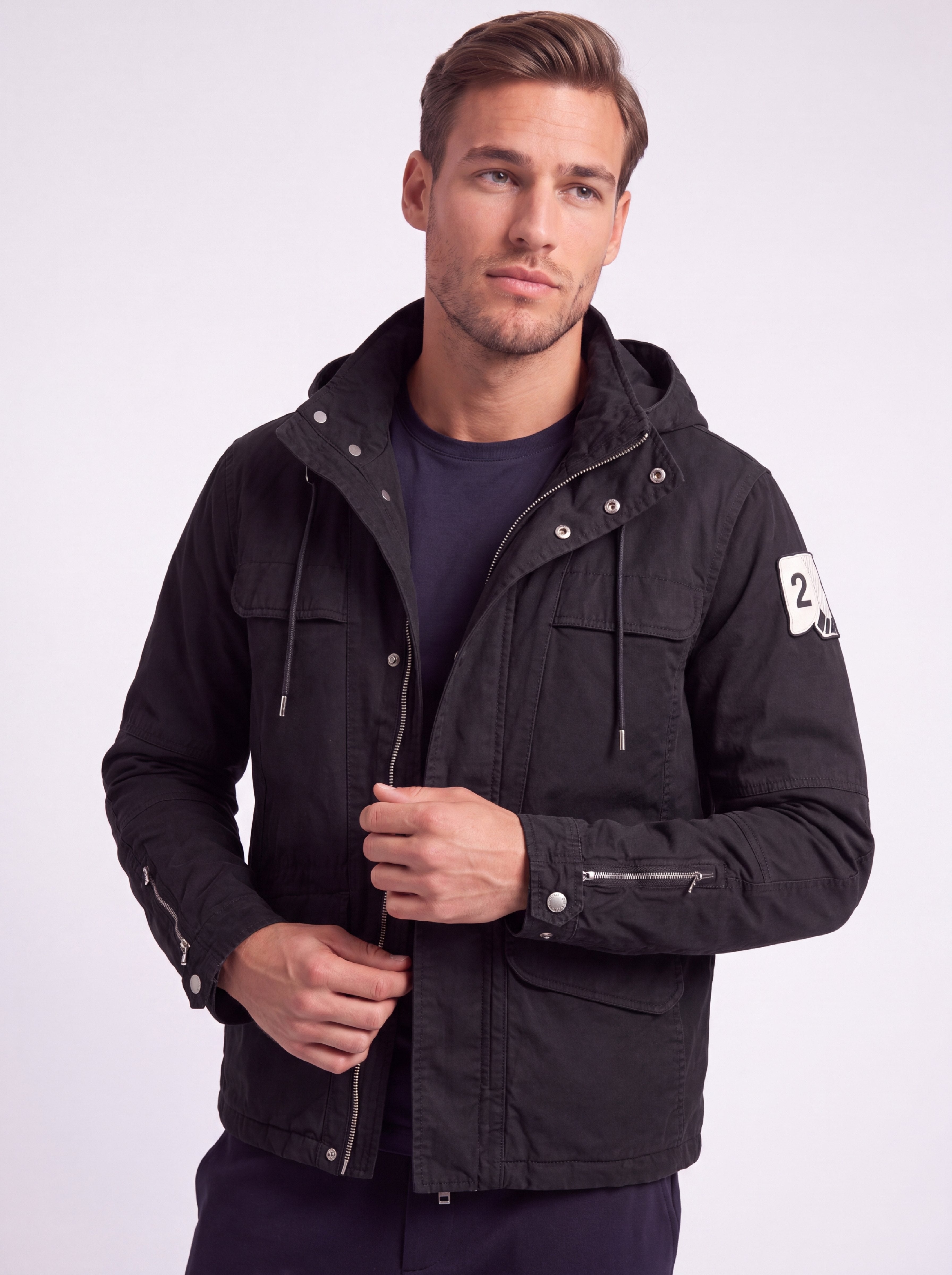 Harmony Field Jacket Jet Black