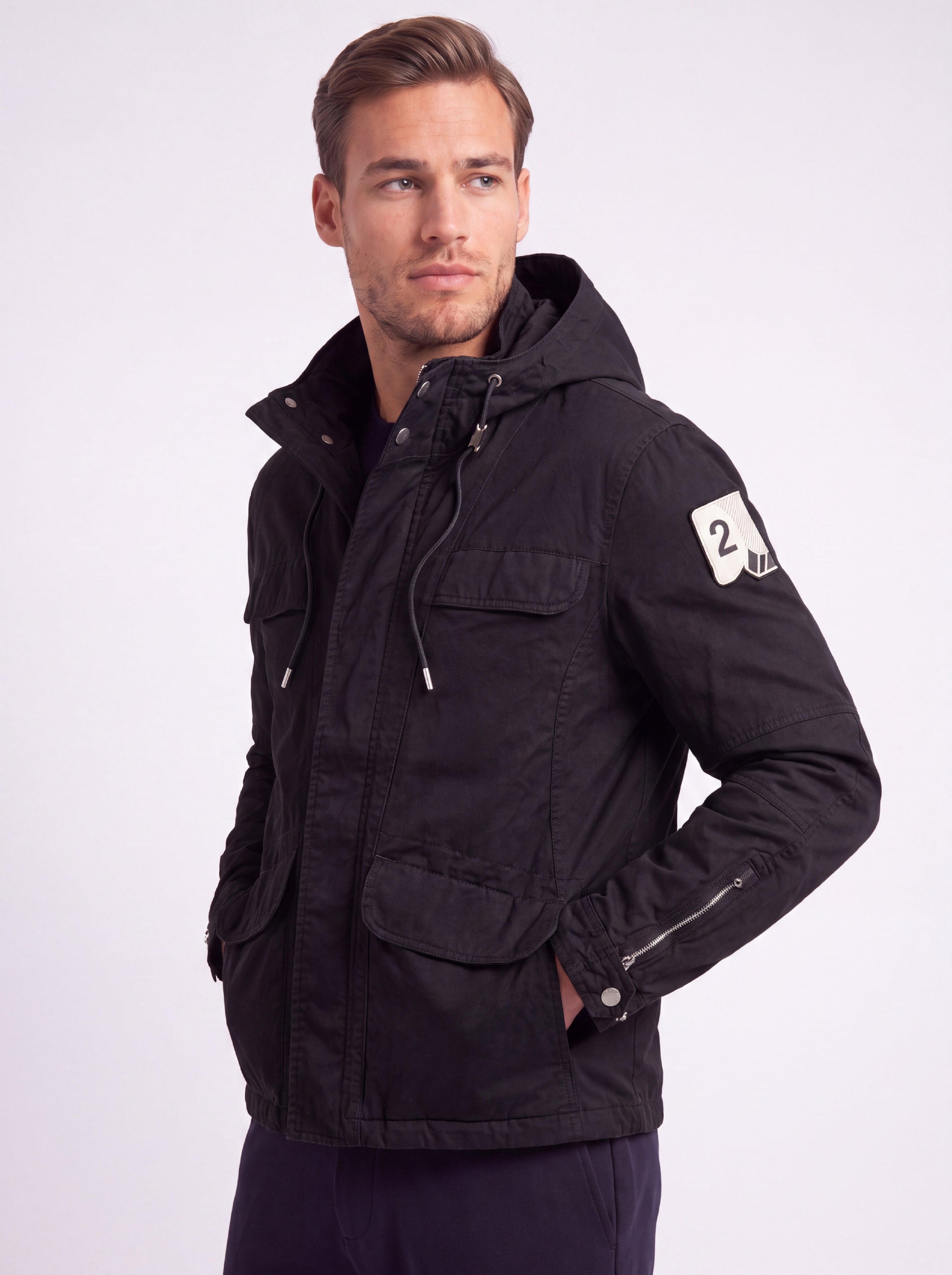 Harmony Field Jacket Jet Black