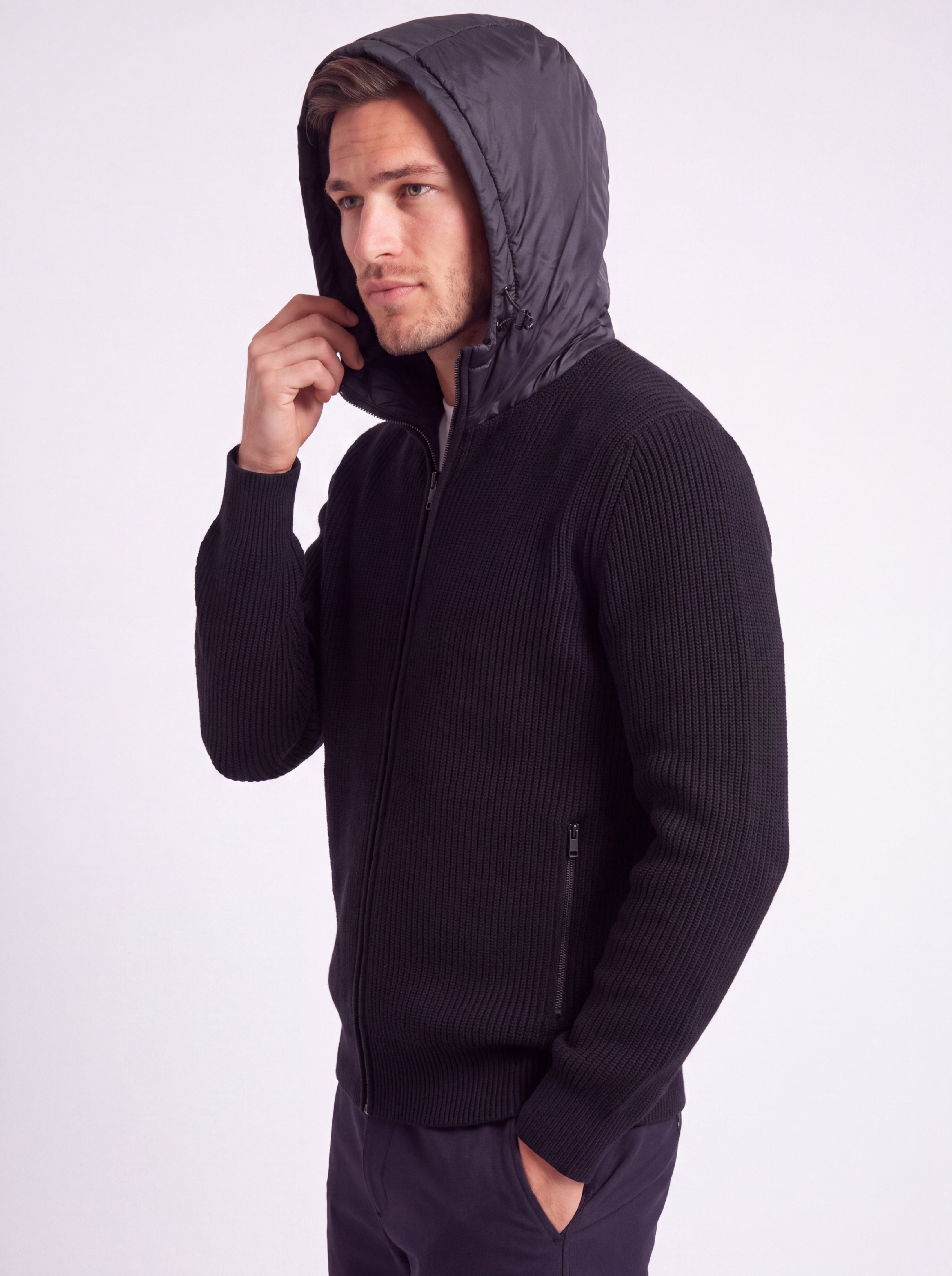 Phantom Cardigan Black