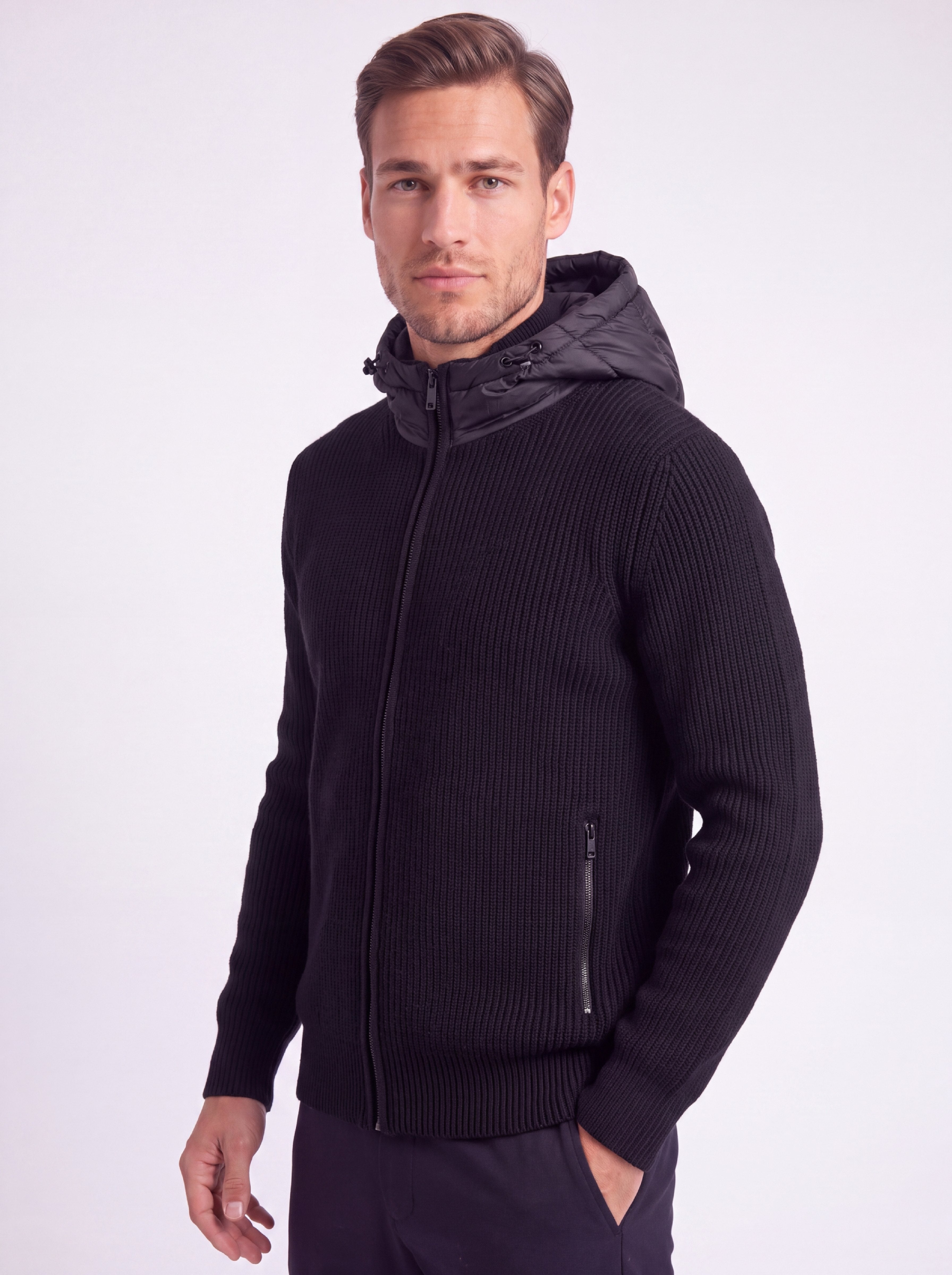 Phantom Cardigan Black