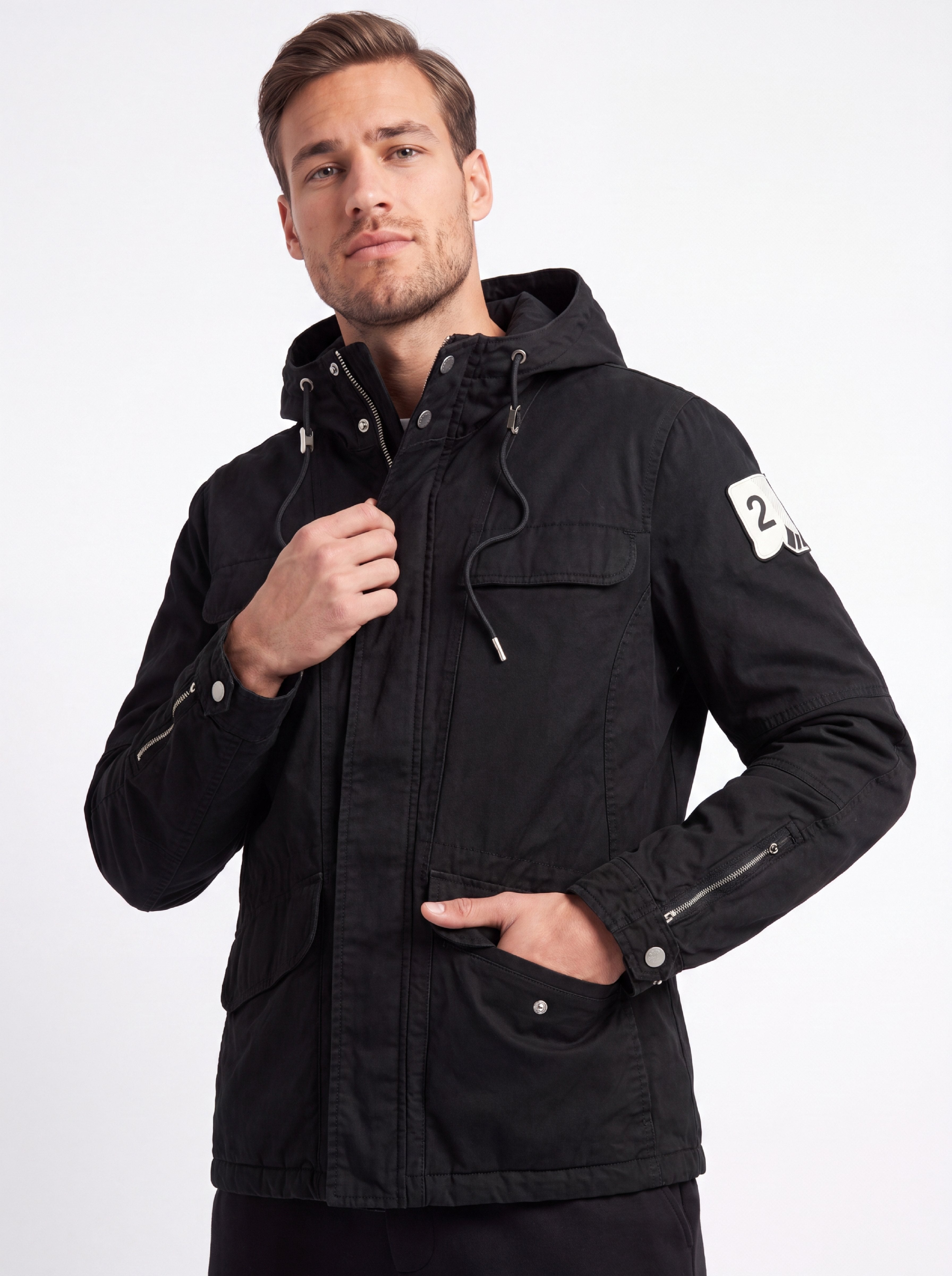 Harmony Field Jacket Jet Black