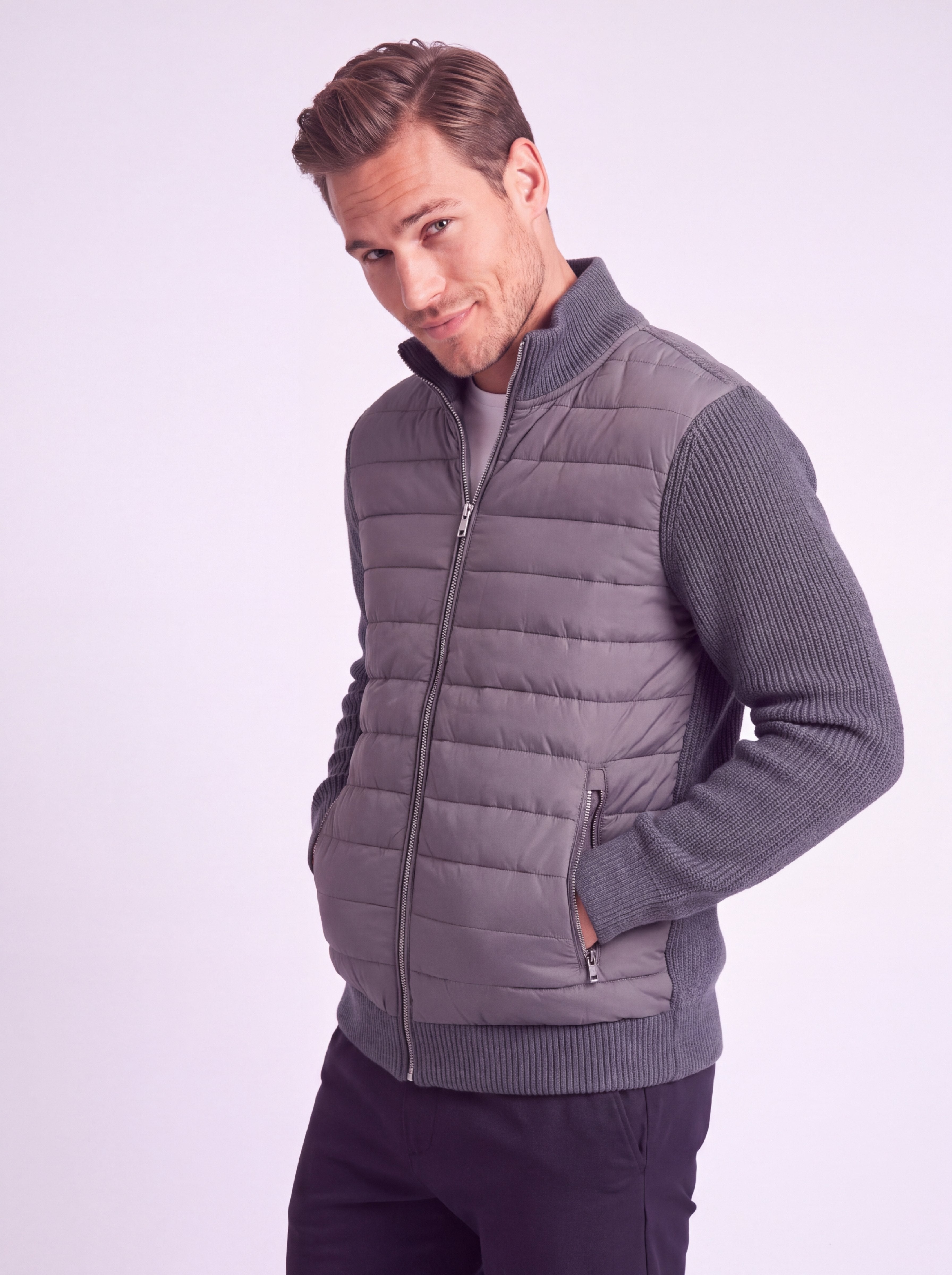 Regular Cardigan Heather
