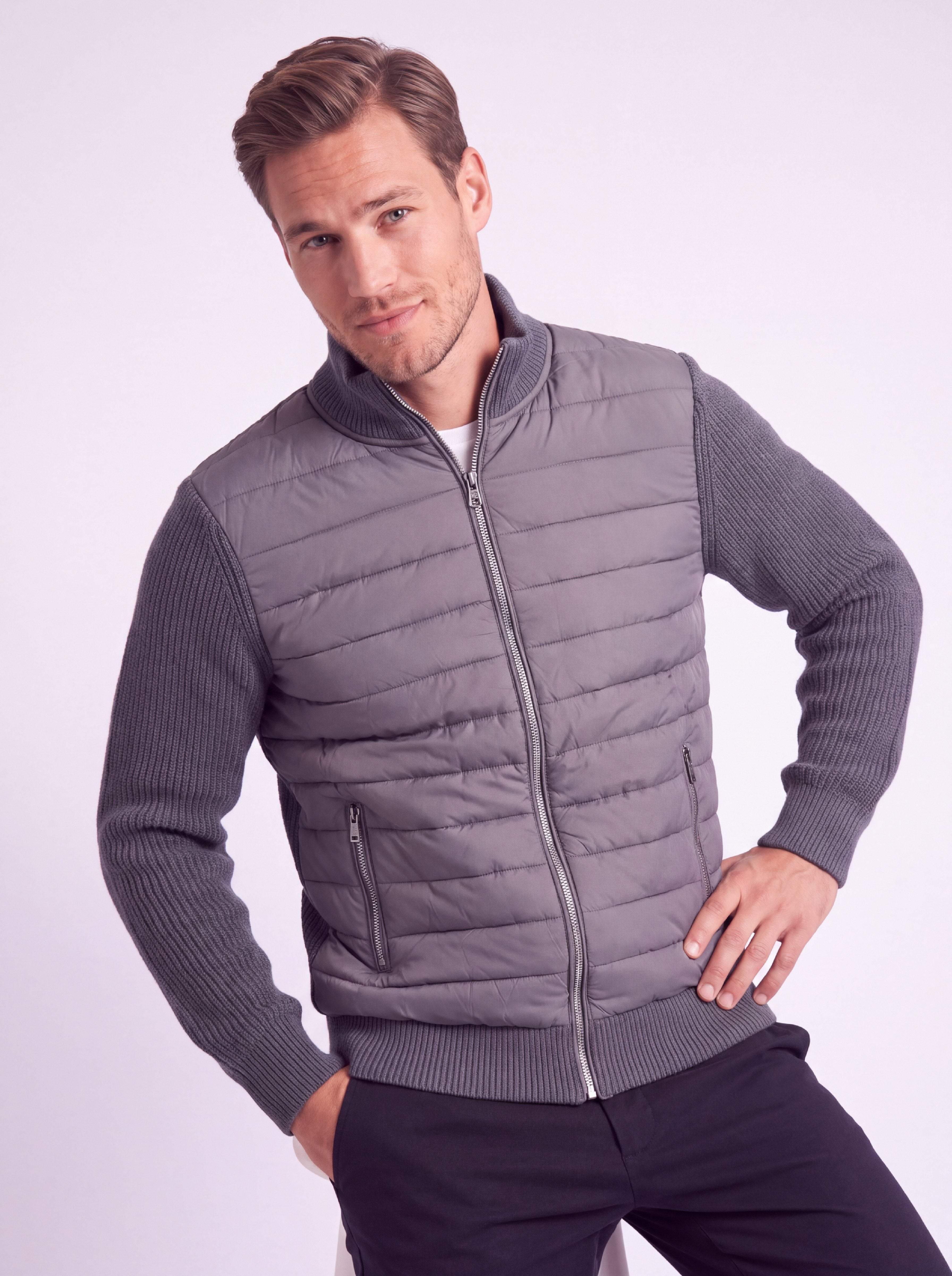 Regular Cardigan Heather