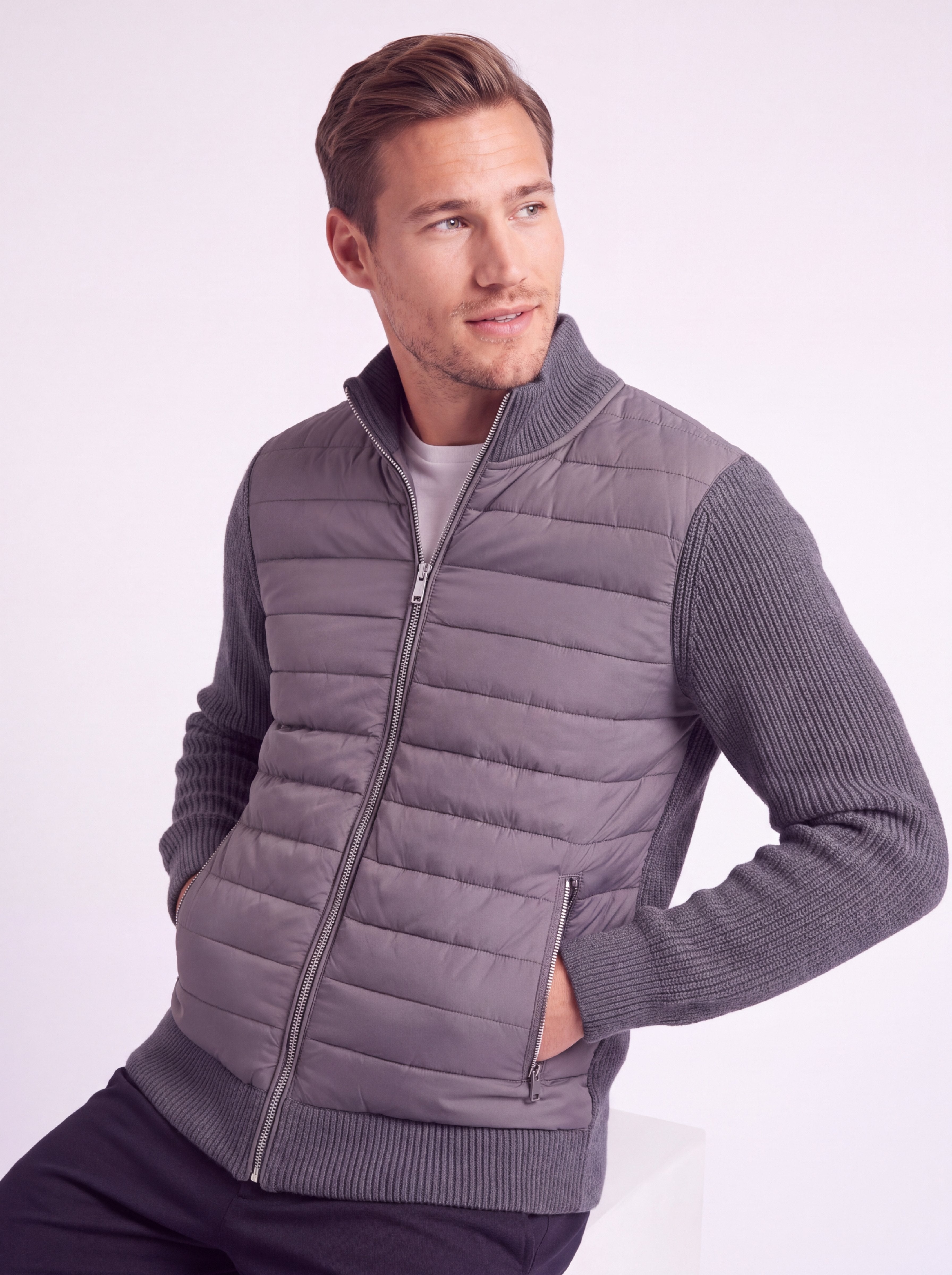 Regular Cardigan Heather